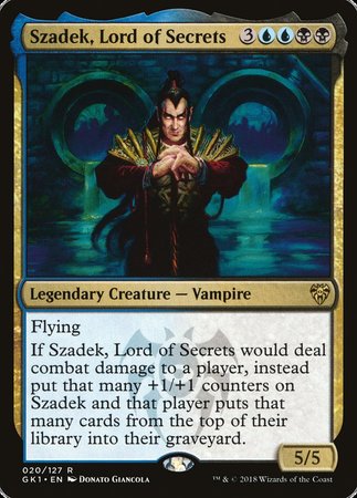 Szadek, Lord of Secrets [GRN Guild Kit] | GnG Games
