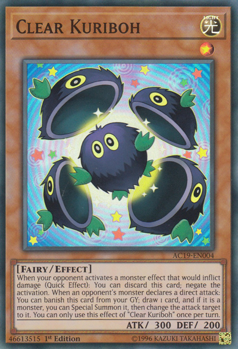 Clear Kuriboh [AC19-EN004] Super Rare | GnG Games