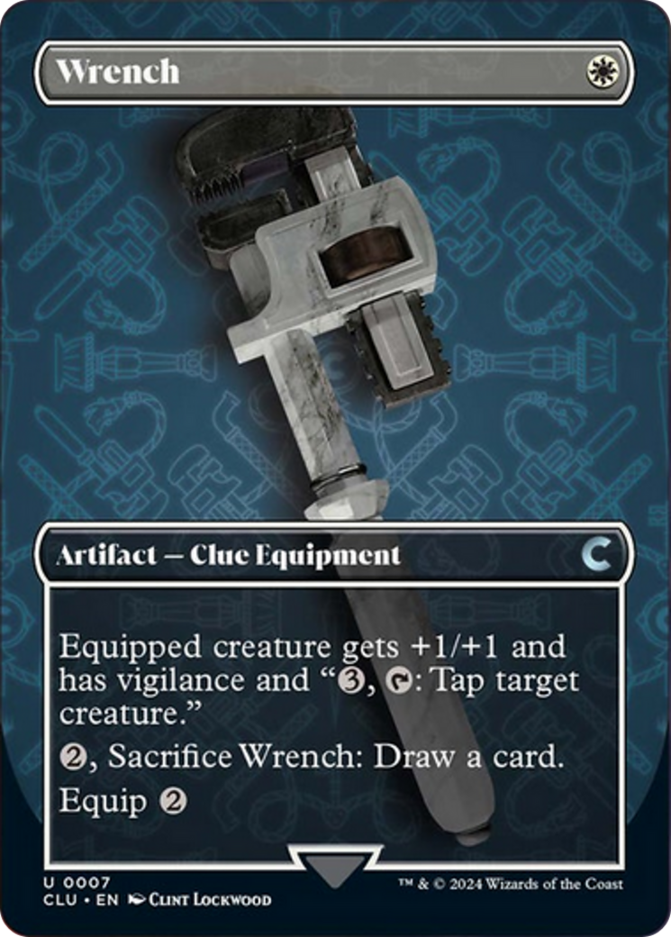 Wrench (Borderless) [Ravnica: Clue Edition] | GnG Games