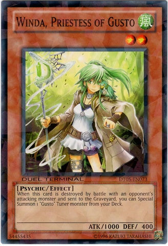 Winda, Priestess of Gusto [DT05-EN073] Common | GnG Games