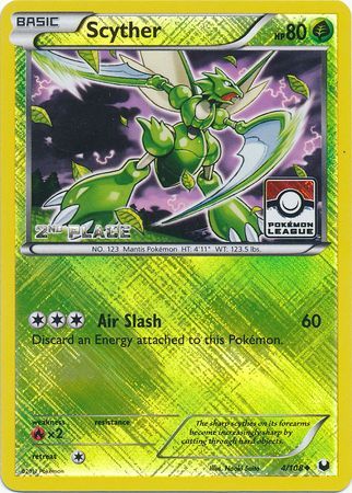 Scyther (4/108) (League Promo 2nd Place) [Black & White: Dark Explorers] | GnG Games