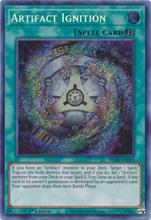 Artifact Ignition [BLAR-EN074] Secret Rare | GnG Games