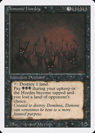 Demonic Hordes [Revised Edition] | GnG Games