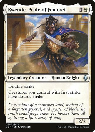 Kwende, Pride of Femeref [Dominaria] | GnG Games