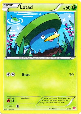 Lotad (23/30) [XY: Trainer Kit 2 - Latias] | GnG Games