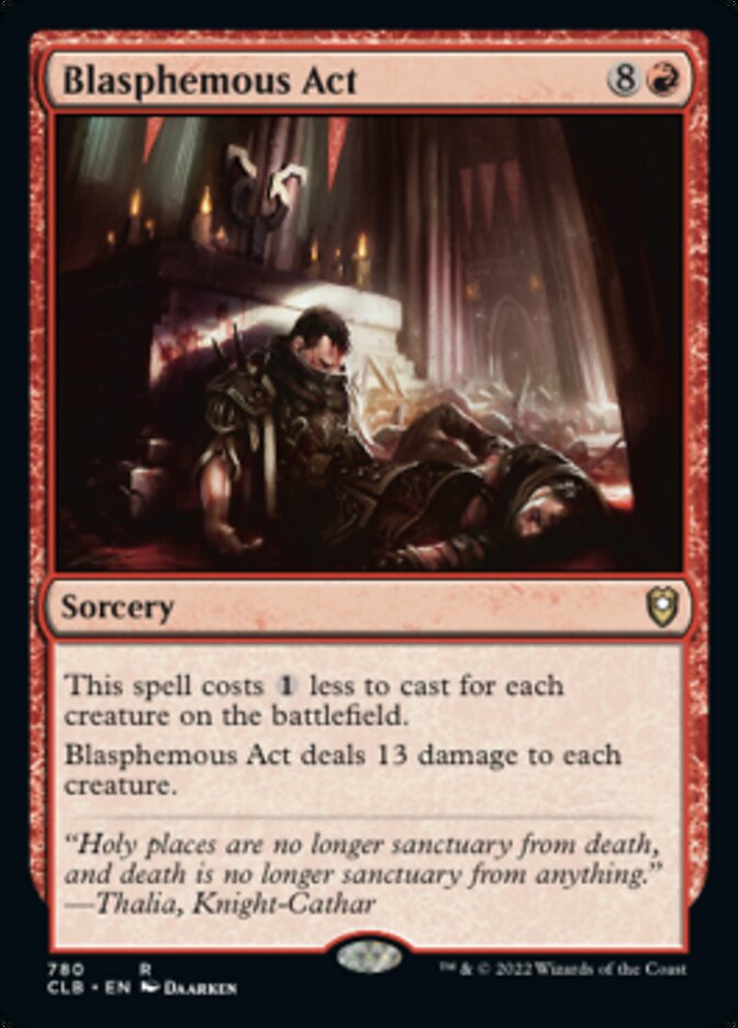 Blasphemous Act [Commander Legends: Battle for Baldur's Gate] | GnG Games