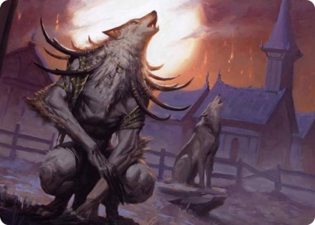 Lord of the Ulvenwald Art Card [Innistrad: Midnight Hunt Art Series] | GnG Games
