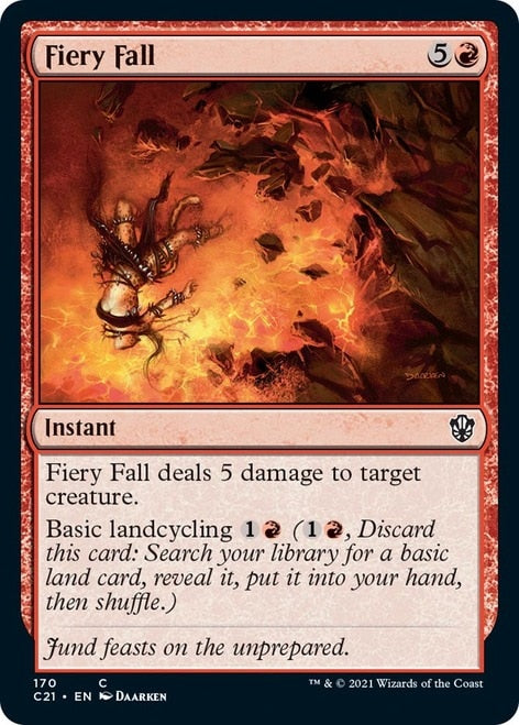 Fiery Fall [Commander 2021] | GnG Games