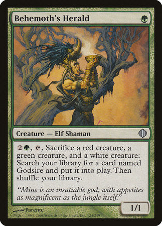 Behemoth's Herald [Shards of Alara] | GnG Games