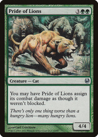 Pride of Lions [Duel Decks: Ajani vs. Nicol Bolas] | GnG Games