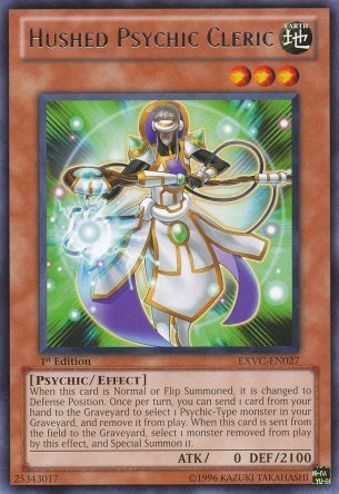 Hushed Psychic Cleric [EXVC-EN027] Rare | GnG Games