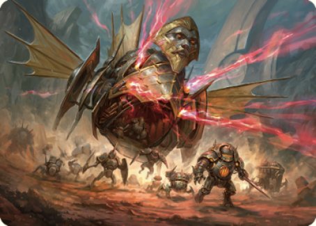 Liberator, Urza's Battlethopter Art Card [The Brothers' War Art Series] | GnG Games