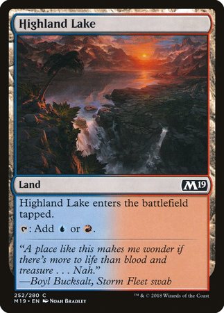 Highland Lake [Core Set 2019] | GnG Games