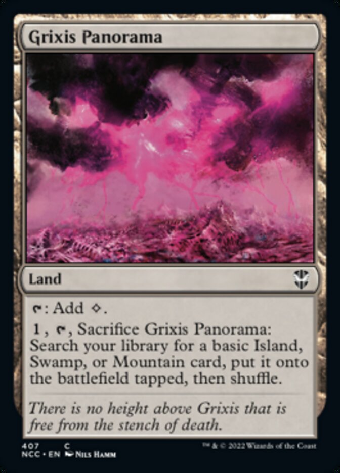Grixis Panorama [Streets of New Capenna Commander] | GnG Games