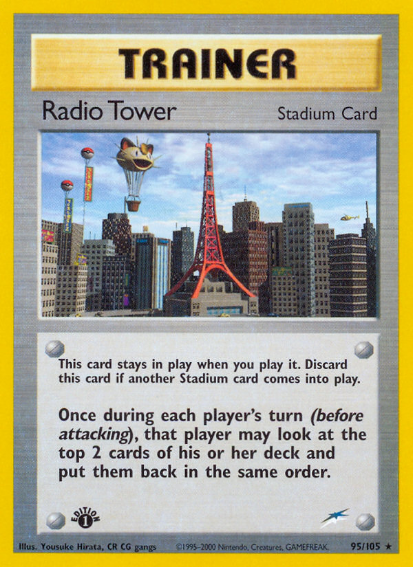 Radio Tower (95/105) [Neo Destiny 1st Edition] | GnG Games