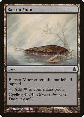 Barren Moor [Commander 2011] | GnG Games