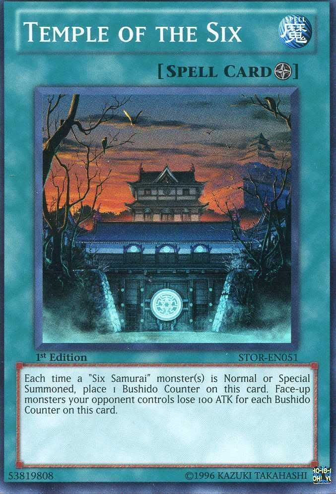 Temple of the Six [STOR-EN051] Super Rare | GnG Games