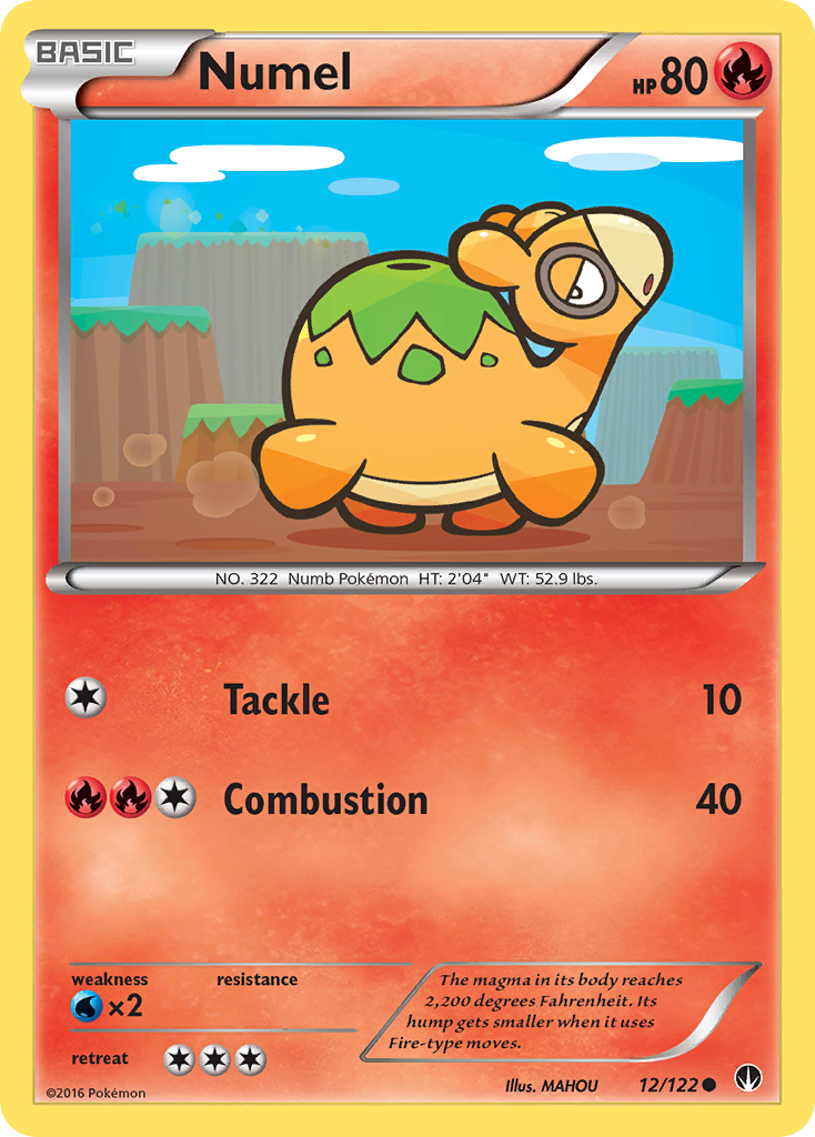 Numel (12/122) [XY: BREAKpoint] | GnG Games