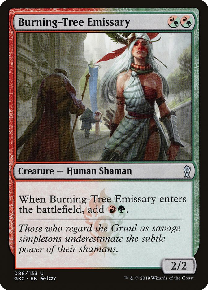 Burning-Tree Emissary [Ravnica Allegiance Guild Kit] | GnG Games