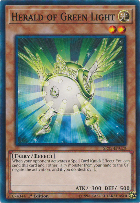 Herald of Green Light [SR05-EN020] Common | GnG Games