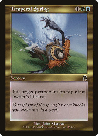 Temporal Spring [Apocalypse] | GnG Games