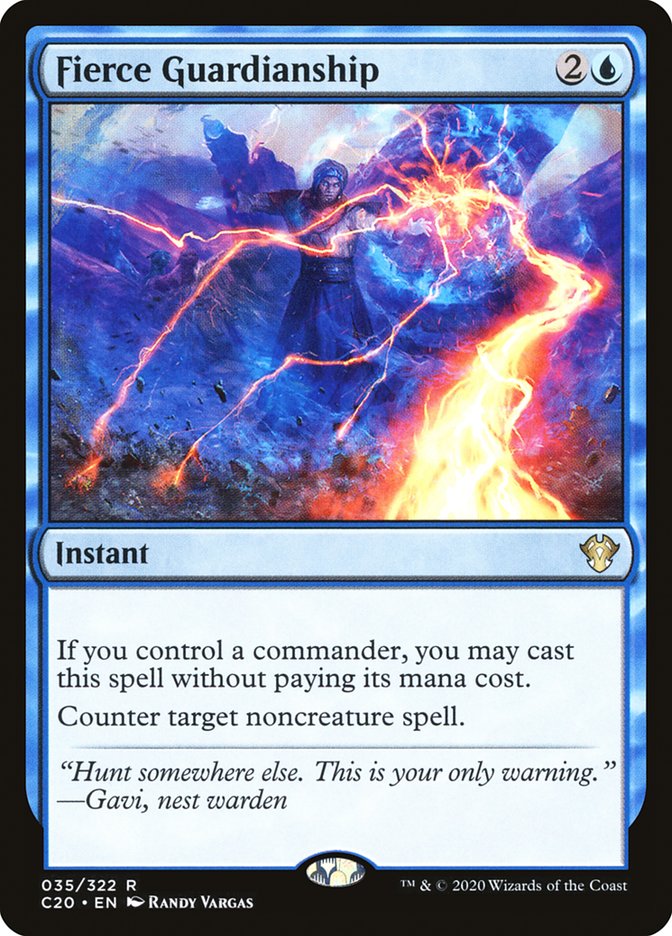 Fierce Guardianship [Commander 2020] | GnG Games