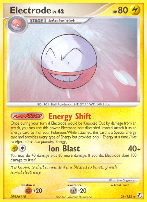 Electrode (26/132) [Diamond & Pearl: Secret Wonders] | GnG Games