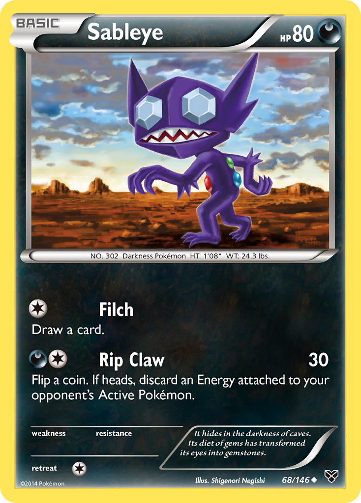 Sableye (68/146) [XY: Base Set] | GnG Games