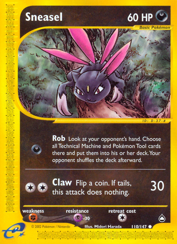 Sneasel (110/147) [Aquapolis] | GnG Games