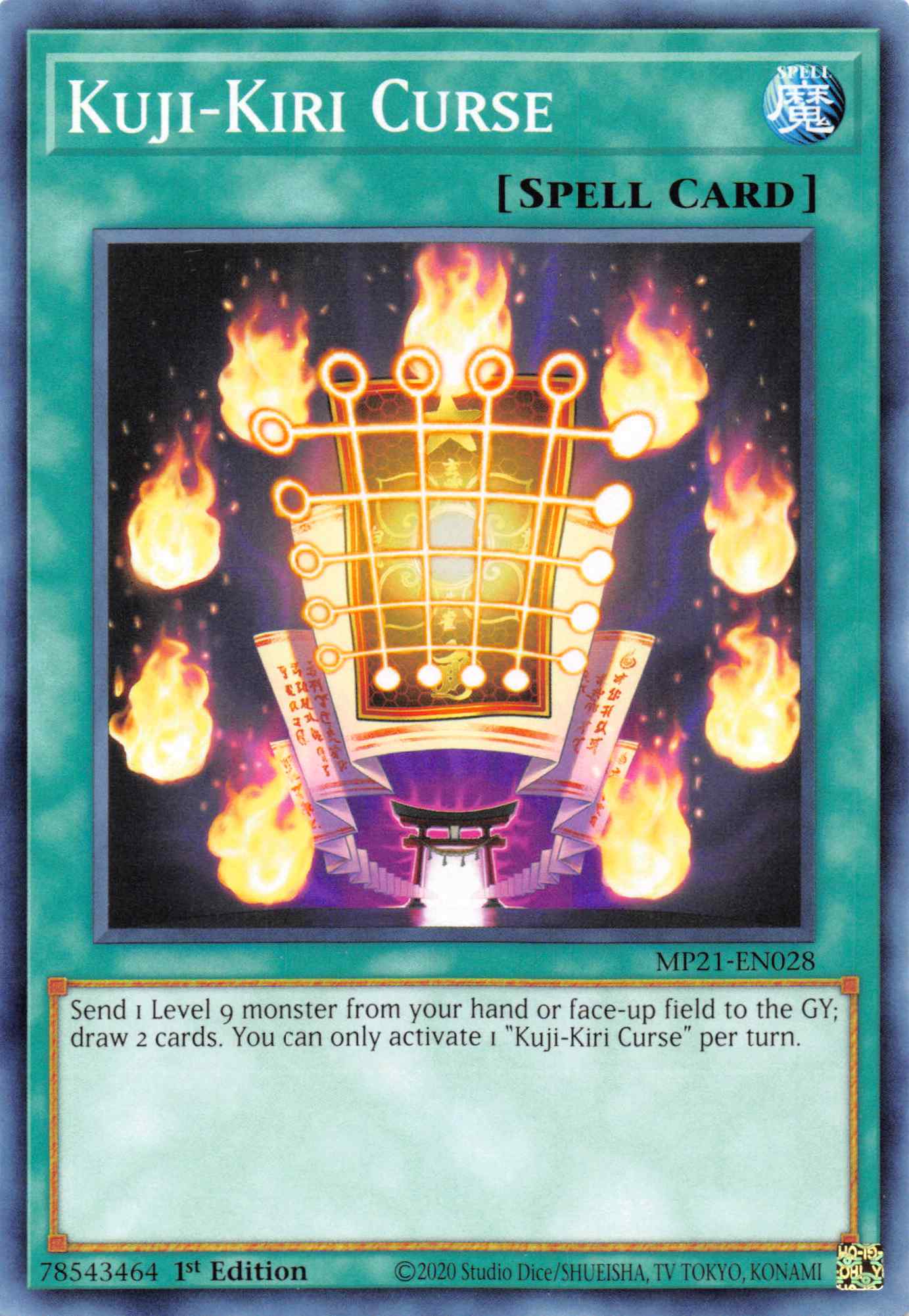 Kuji-Kiri Curse [MP21-EN028] Common | GnG Games