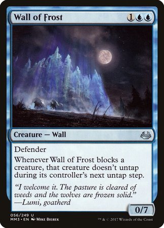 Wall of Frost [Modern Masters 2017] | GnG Games