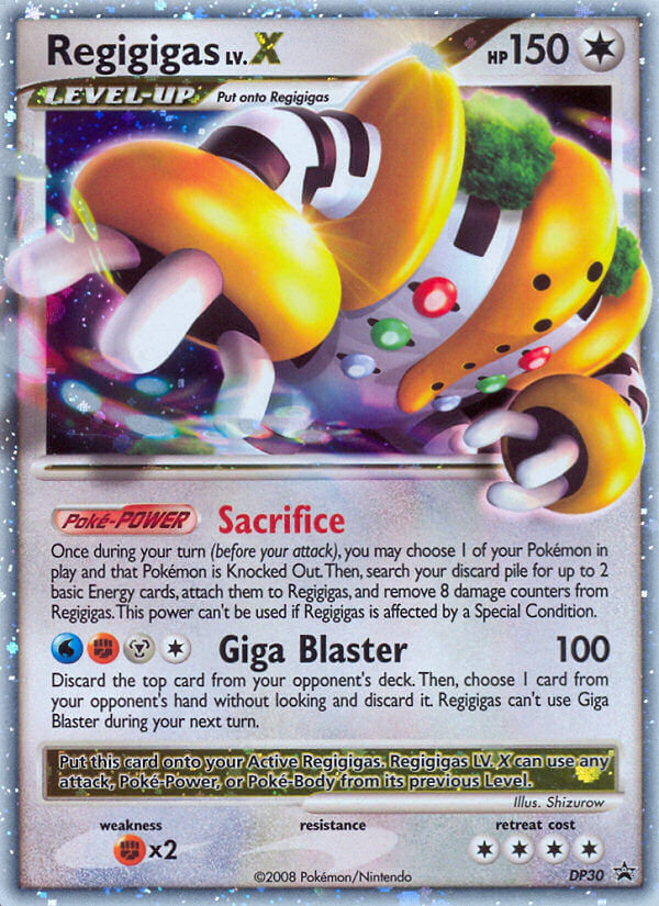 Regigigas LV.X (DP30) [Diamond & Pearl: Black Star Promos] | GnG Games