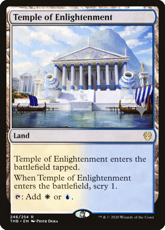 Temple of Enlightenment (Promo Pack) [Theros Beyond Death Promos] | GnG Games