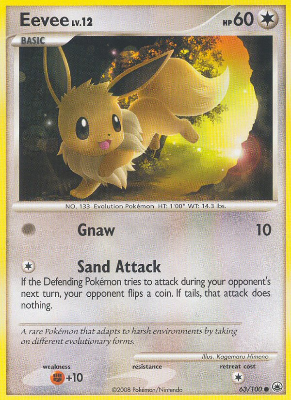 Eevee (63/100) [Diamond & Pearl: Majestic Dawn] | GnG Games