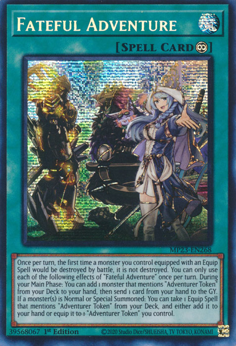 Fateful Adventure [MP23-EN268] Prismatic Secret Rare | GnG Games