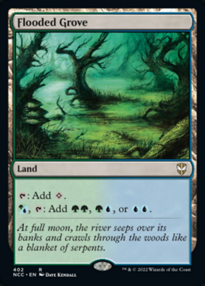 Flooded Grove [Streets of New Capenna Commander] | GnG Games