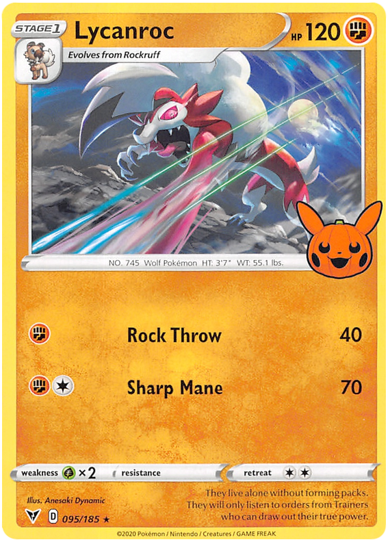 Lycanroc (095/185) [Trick or Trade 2023] | GnG Games