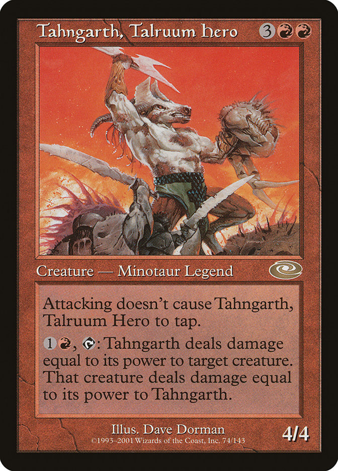 Tahngarth, Talruum Hero (Dave Dorman) [Planeshift] | GnG Games