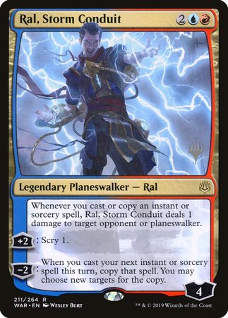 Ral, Storm Conduit [War of the Spark Promos] | GnG Games