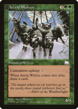 Arctic Wolves [Weatherlight] | GnG Games