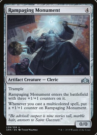 Rampaging Monument [Guilds of Ravnica] | GnG Games