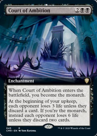 Court of Ambition (Extended Art) [Commander Legends] | GnG Games