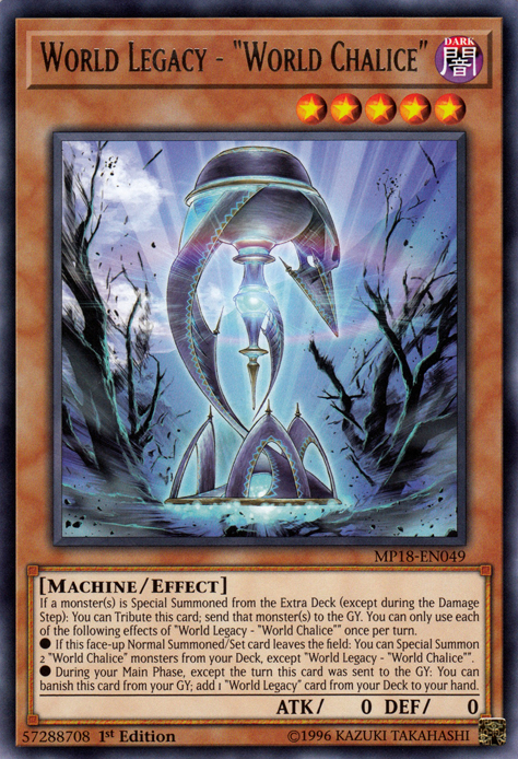 World Legacy - "World Chalice" [MP18-EN049] Rare | GnG Games