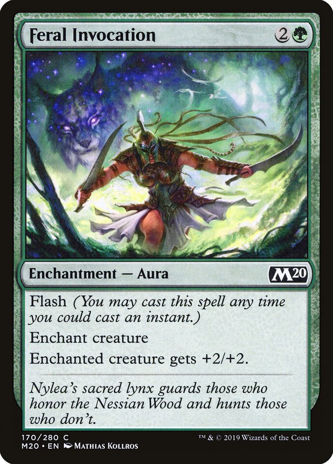 Feral Invocation [Core Set 2020] | GnG Games