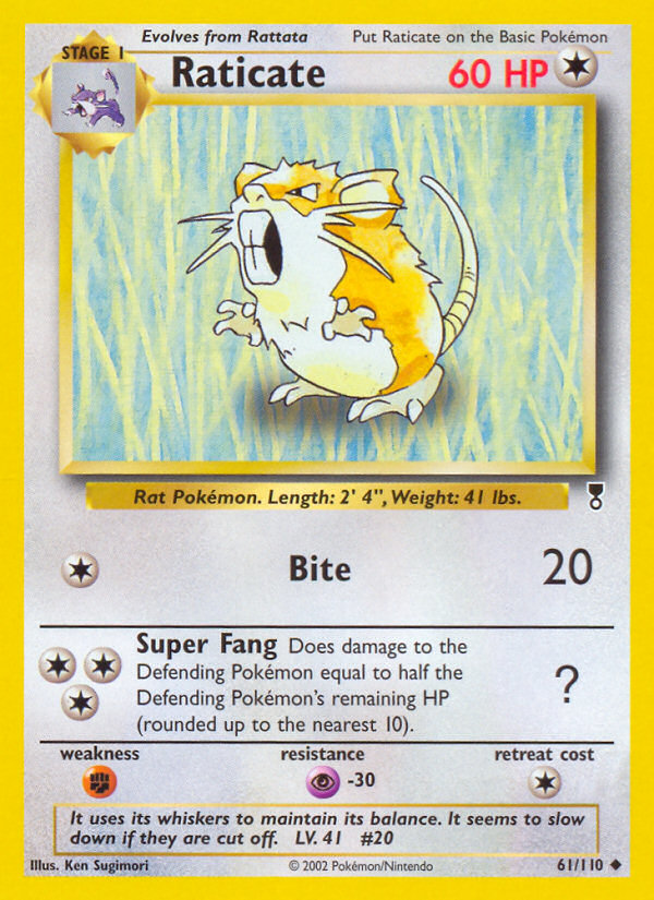 Raticate (61/110) [Legendary Collection] | GnG Games