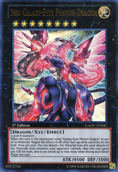 Neo Galaxy-Eyes Photon Dragon [GAOV-EN041] Ultra Rare | GnG Games