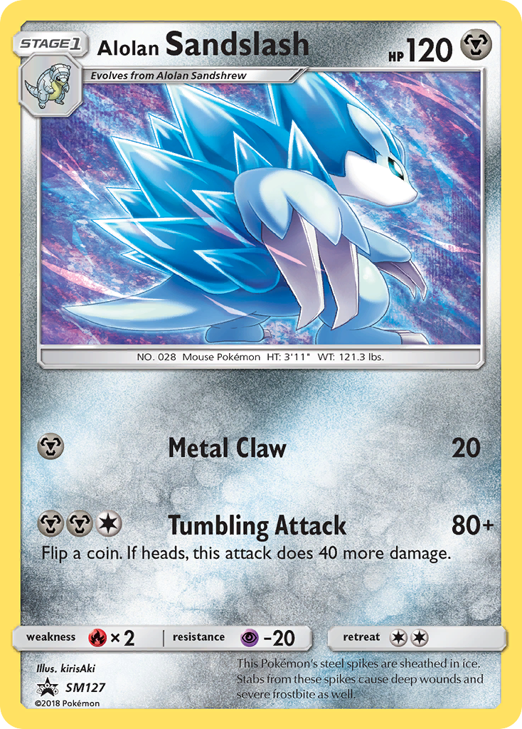 Alolan Sandslash (SM127) [Sun & Moon: Black Star Promos] | GnG Games