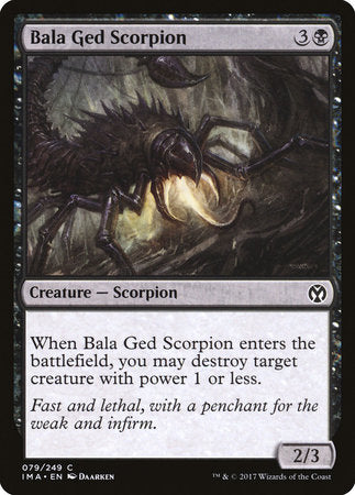 Bala Ged Scorpion [Iconic Masters] | GnG Games