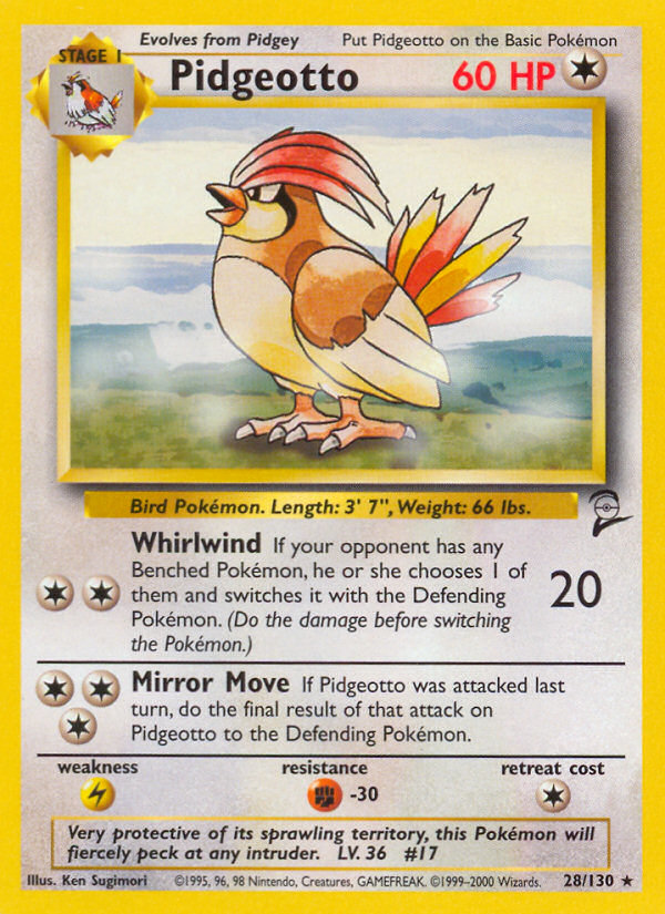 Pidgeotto (28/130) [Base Set 2] | GnG Games