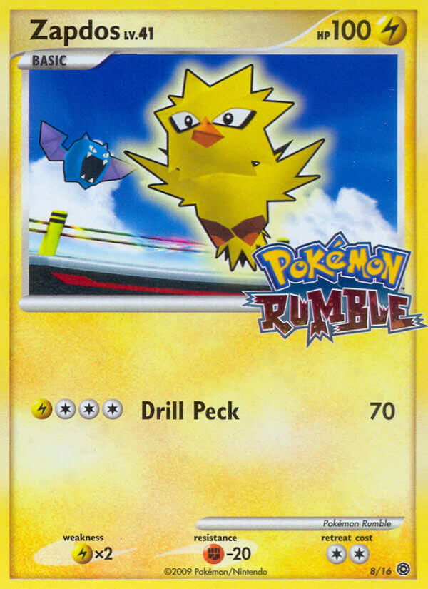 Zapdos (8/16) [Pokémon Rumble] | GnG Games